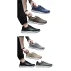 Men's sports single shoes, summer breathable mesh fabric lightweight running casual shoes Application Scenario
